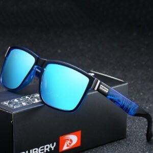 DUBERY Brand Design Polarized Sunglasses Men Driver Tints Male Vintage Sun Glasses For Men Spool Mirror Summer UV400 Oculos