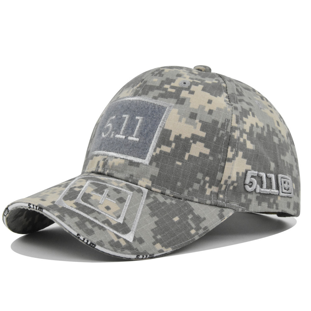Camouflage Cap Unisex Adjustable Baseball Cap Men Women Outdoor Sun Hat - Image 9