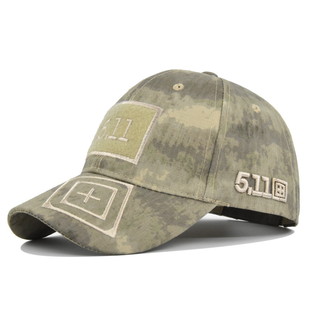 Camouflage Cap Unisex Adjustable Baseball Cap Men Women Outdoor Sun Hat - Image 5
