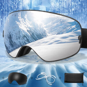 Men Women Outdoor Sports Ski goggles Anti-fog Snowboarding Snowmobile Glasses UV400 Charngeable Lens Teen Charistmas Cycling