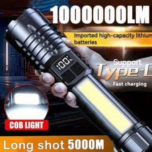 High Power Tactical LED Flashlight